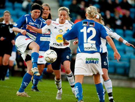  Marijke Callebaut, Djurgården och Caroline Pettersson, Stattena.
