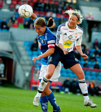  Marijke Callebaut, Djurgården och Jessica Julin, Stattena.