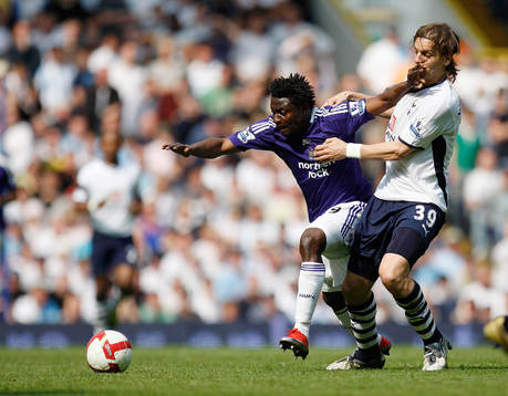  Obafemi Martins, Newcastle och Jonathan Woodgate, Tottenham.
