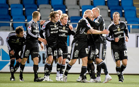  Hannes Sigurdsson, jubel efter 1-1