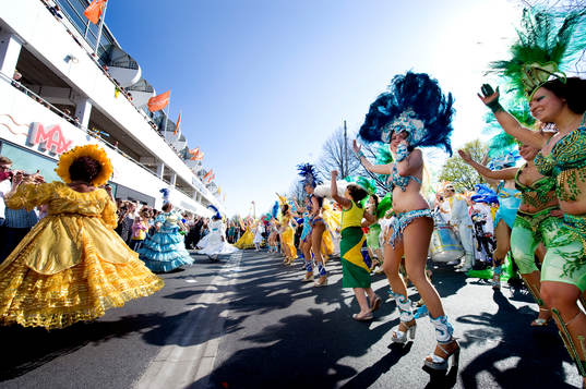  Sambadansare utanför arenan, dans, dansare, samba.
