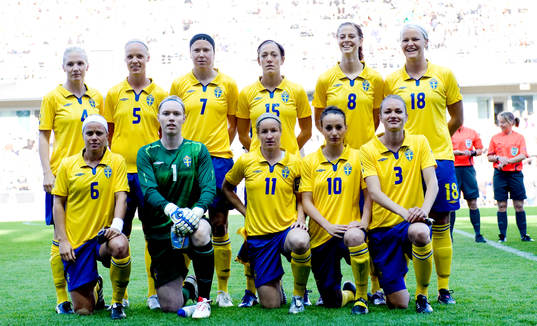 Anna Paulson, Caroline Seger, Sara Larsson, Therese