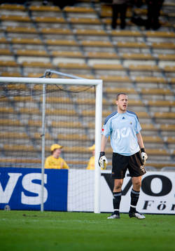 Oskar Wahlström, målvakt