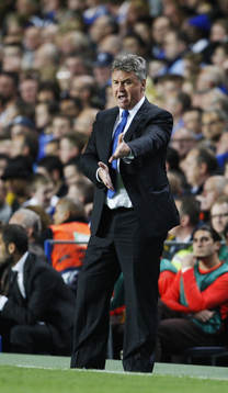  Guus Hiddink, tränare, Chelsea.