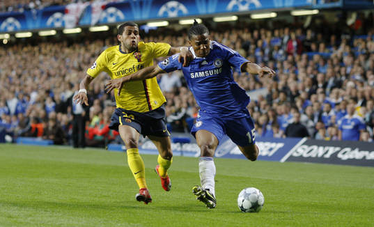 Fotboll, UEFA Champions League, Semifinal, Chelsea -