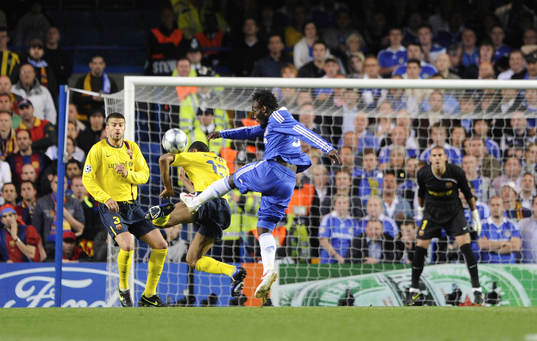 Fotboll, UEFA Champions League, Semifinal, Chelsea -