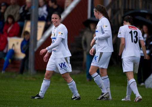  Hanna Ljungberg, Umeå, jubel.