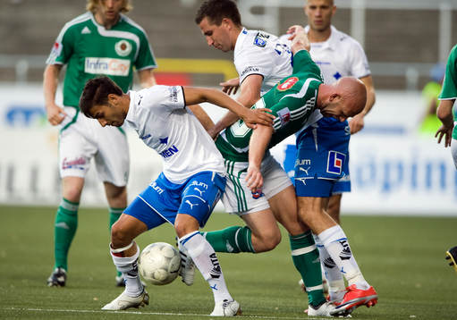  Riki Cakic, Marcin Burkhardt, Norrköping och David Nordbeck, Väsby.