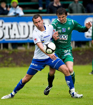 Marcin Burkhardt, Norrköping. Aleksandar Kitic, Ljungskile