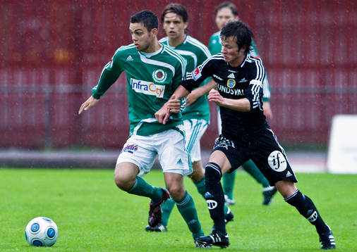 Christoffer Eriksson, Väsby och Ari Skulason, Sundsvall