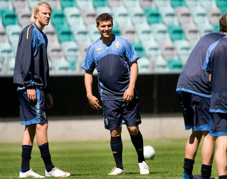 Bla gjennom flere bilder av Fotboll, U21 EM, Sverige, förhands