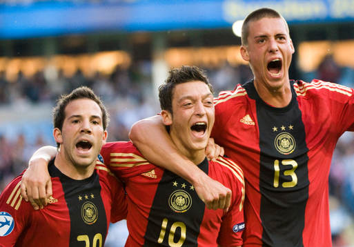  Gonzalo Castro, jubel, glädje, Tyskland.