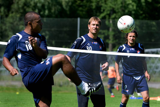 Alvaro Santos, Bengt Andersson, Pavel Zavadil, spelar