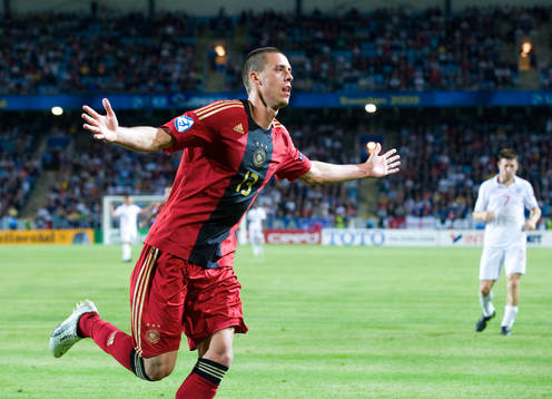   3-0 Sandro Wagner, jubel.