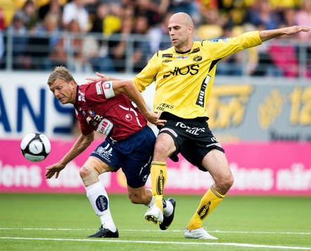  Marcus Allbäck, Örgryte. Teddy Lucic, Elfsborg