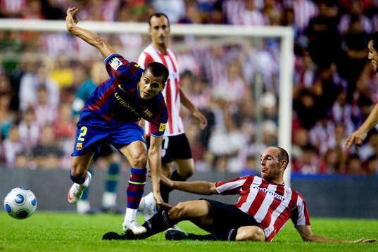 Daniel Alves, Barcelona, Toquero, Bilbao