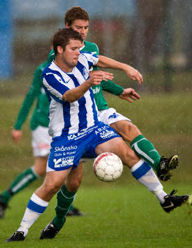 Bla gjennom flere bilder av Fotboll, Division 4 Skåne Norra, Hässleholms IF - Marieholms I