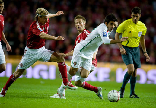 Deco, Portugal och Christian Poulsen och Martin Jörgensen,