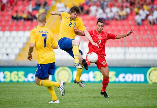  Mikael Nilsson, Sverige, och Michael Mifsud, Malta, 
