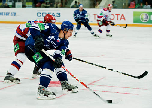 Johan Harju, Dynamo Moskva, i ett anfall
