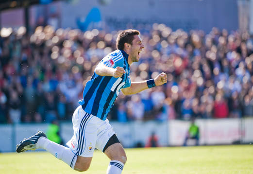  Hrvoje Milic, Djurgården, jubel.