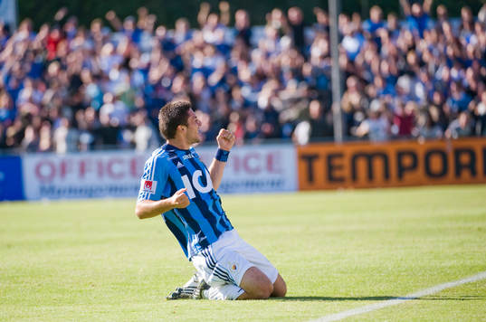  Hrvoje Milic, Djurgården, jubel.