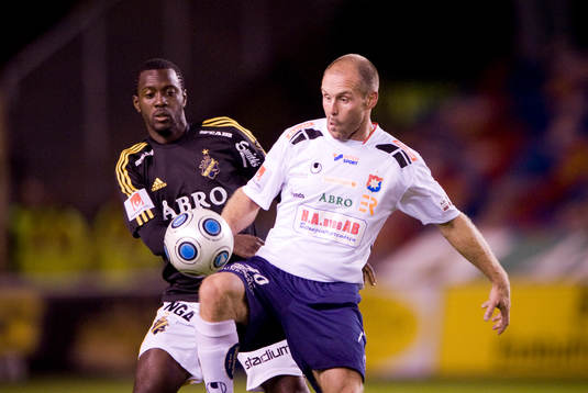  Dulee Johnsson, AIK och Magnus Källander, Örgryte
