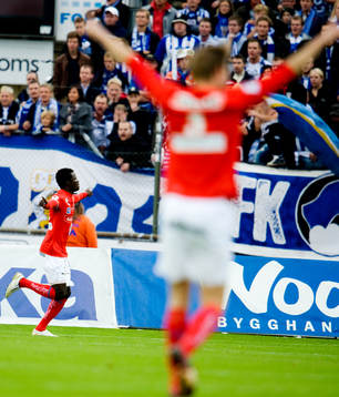  Abiola Dauda, Kalmar jubel.