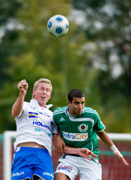  Anders Whass, Norrköping och Omar Eddahri, Väsby