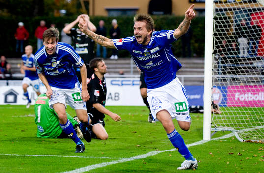  Mirza Durakovic, Sundsvall, jubel.