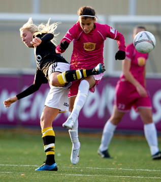 Louise Fors, AIK och Aylin Yaren, Ldb