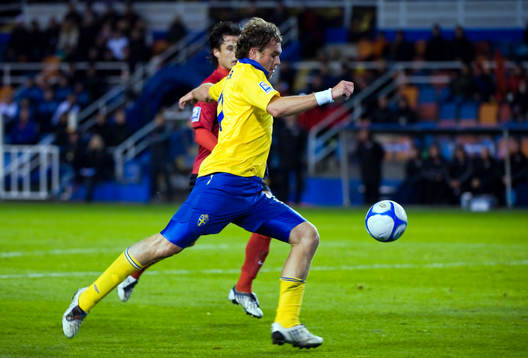 Johan Elmander, Sverige
