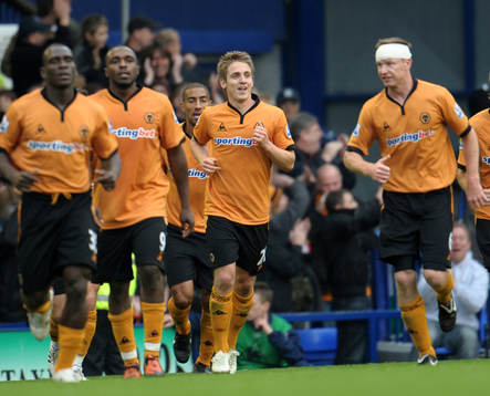  Kevin Doyle, Wolverhampton, glädje, jubel.