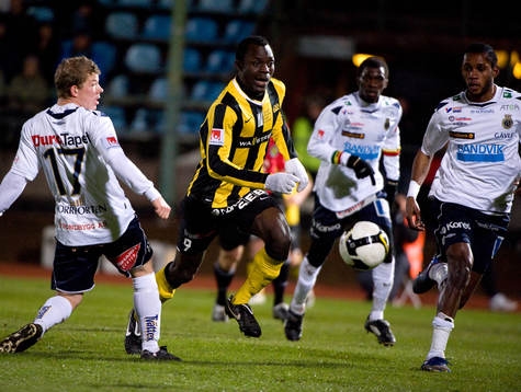 John Chibuike, Häcken. Jonas Lantto, Yannick Bapupa, Gefle