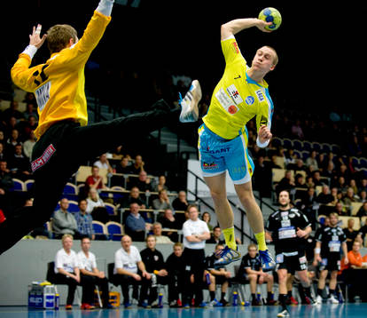 Charlie Sjöstrand, Alingsås och David Andersson, målvakt