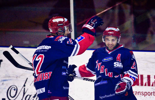 Måljubel, Anders Rosenqvist och Daniel Söderberg,