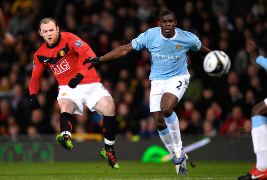 Bla gjennom flere bilder av Fotboll, Engelska Ligacupen, Manchester United - Manchester City