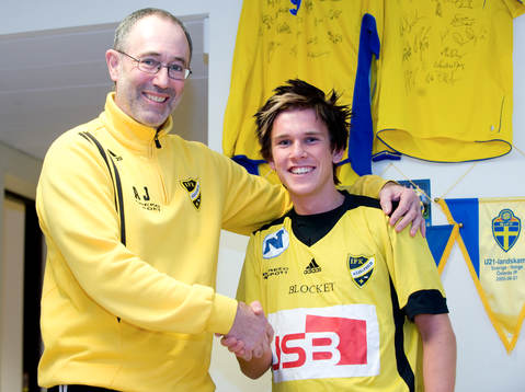  Alf Jönsson, tränare och André Bengtsson, IFK Hässleholm: