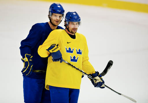 Fredrik Modin och Peter Forsberg