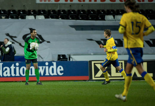 Eddie Gustafsson, Målvakt