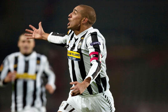  David Trezeguet, Juventus, glädje, jubel.