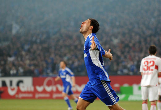  Kevin Kuranyi, Schalke. Glädje, jubel 