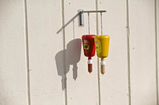 Vägg, senap, ketchup, skugga, ställning, genre.