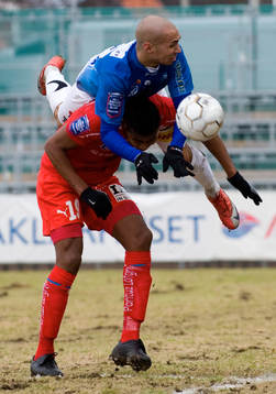   Max Fuxberg, Trelleborg och Ricardo Santos, Kalmar