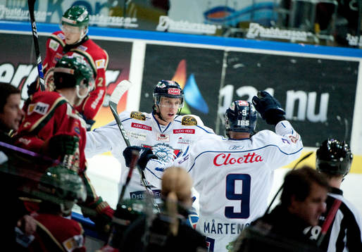 Mikael Håkansson och Tony Mårtensson, Linköping (Jubel)