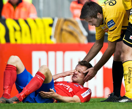 Hannu Patronen, Helsingborg, skada, smärta