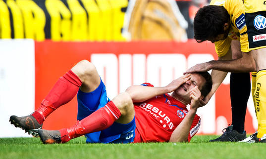 Hannu Patronen, Helsingborg, skada, smärta