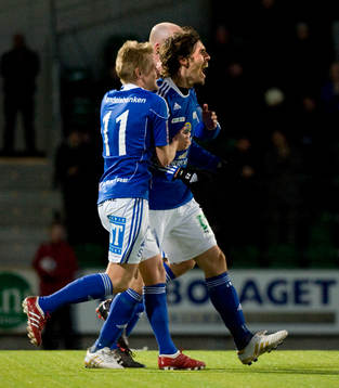  Nuri Mustafi, Sundsvall , jubel.