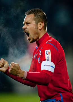  Marcus Lantz, Helsingborg, jubel efter segern.