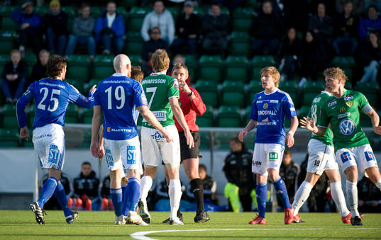  Petter Lennartsson, Jönköping blir utvisad